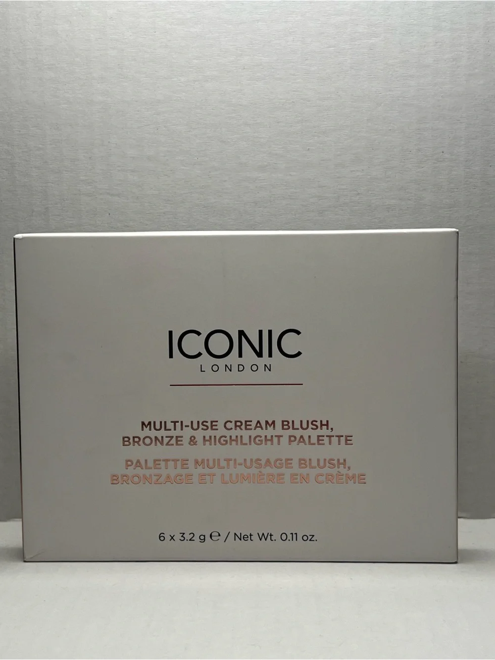 ICONIC London Multi-Use Cream Blush, Bronze & Highlight Palette